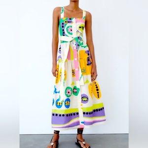 NWT Zara midi dress